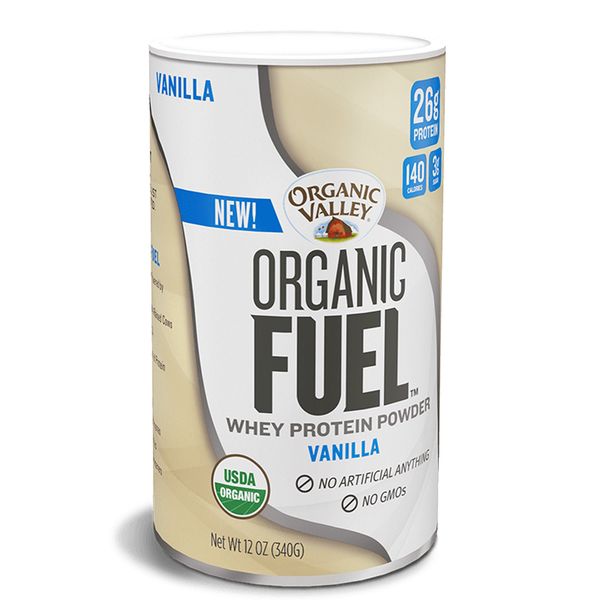  Sữa bột hữu cơ Organic Valley Fuel vị Vani hộp 340 g 
