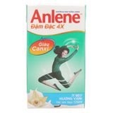  Sữa bột pha sẵn Anlene đậm đặc 4x hương vani lốc 4 hộp x 125ml 