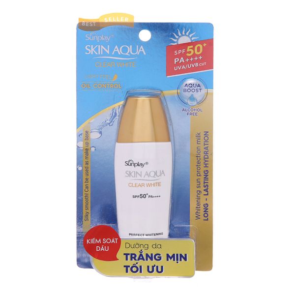  Sữa chống nắng Sunplay dưỡng trắng SPF 50PA++++ 25g 