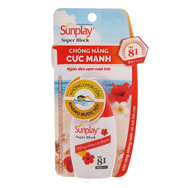  Sữa chống nắng Sunplay kháng nước tốt SPF 81PA++++ 30g 