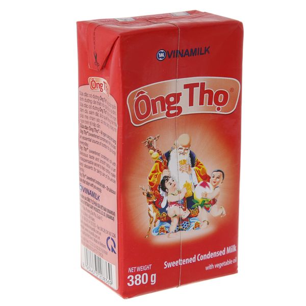  Sữa đặc có đường Ông Thọ đỏ hộp 380g 