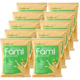  Sữa đậu nành Fami Vinasoy nguyên chất lốc 10 bịch x 200ml 