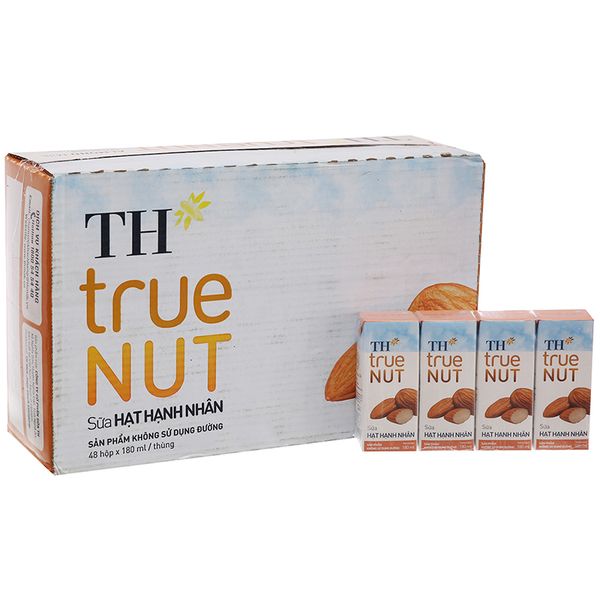  Sữa hạnh nhân TH True Nut thùng 48 hộp x 180ml 