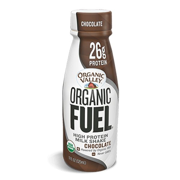  Sữa hữu cơ Organic Valley Fuel vị Chocola đen chai 325 ml 