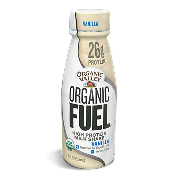  Sữa hữu cơ Organic Valley Fuel vị Vani chai 325 ml 