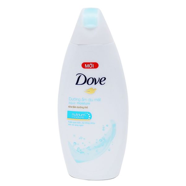  Sữa tắm dưỡng ẩm dịu mát Dove Aqua Moisture chai 180g 