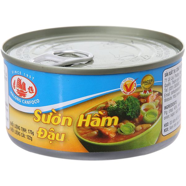  Sườn nấu đậu Hạ Long hộp 175g 