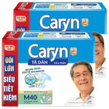  Tã dán Caryn hạn chế đi lại siêu thấm size M gói 40 miếng 