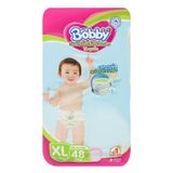  Tã quần Bobby size XL dành cho bé 12 - 17kg gói 62 miếng 