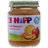  Thứ ăn dinh dưỡng đóng lọ HiPP hoa quả tráng miệng 125g 