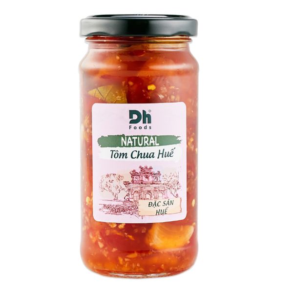  Tôm chua Huế DH Foods natural hũ 250g 