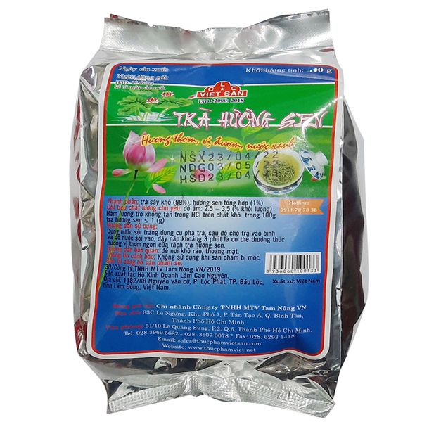  Trà hương lài Việt San gói 250g 