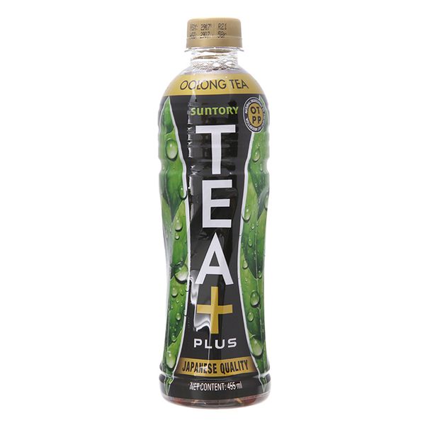  Trà ô long Tea Plus chai 455ml 