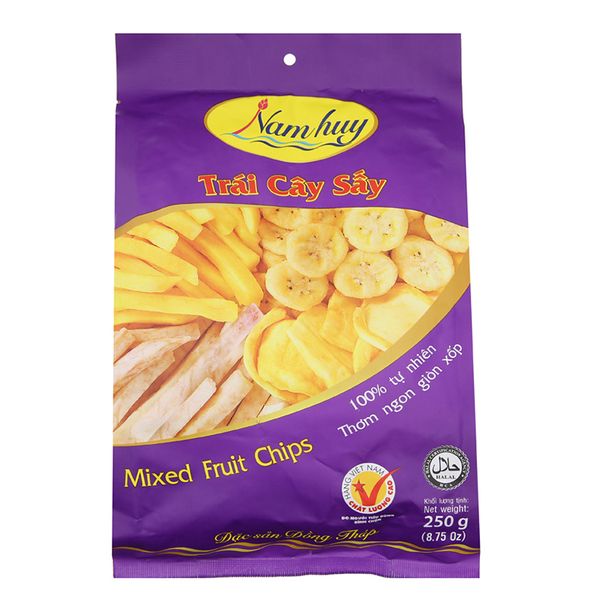  Trái cây sấy Nam Huy gói 250g 