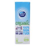  Sữa tươi hữu cơ tiệt trùng Dutch Lady 100% Organic nguyên chất hộp 1 lít 