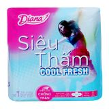  Băng vệ sinh Diana siêu thấm Cool Fresh có cánh gói 8 miếng 