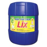  Nước rửa chén Lix siêu sạch hương chanh can 9 kg 