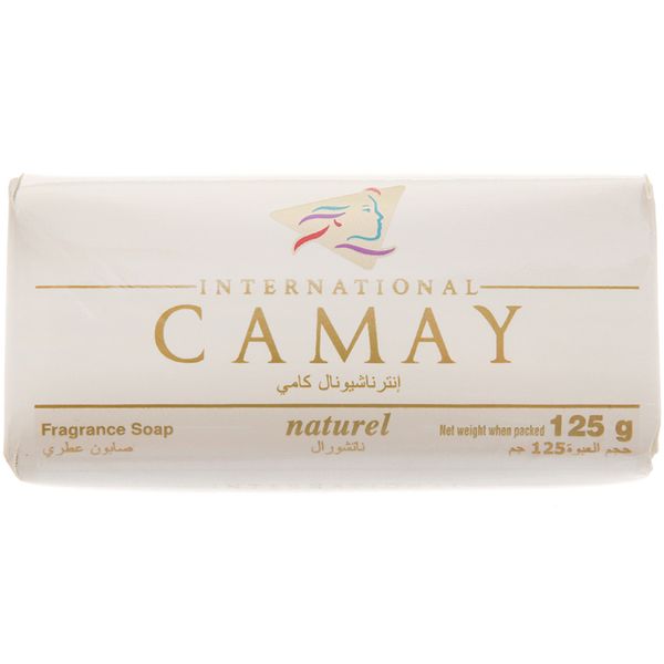  Xà bông cục Camay Naturel thơm da hương nước hoa cục 125g 