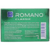  Xà bông cục Romano Classic diệt khuẩn hương nước hoa cục 90g 