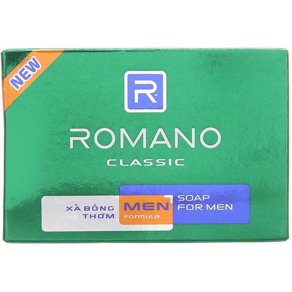  Xà bông cục Romano Classic diệt khuẩn hương nước hoa cục 90g 