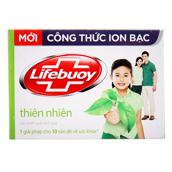  Xà bông cục Lifebuoy diệt khuẩn khổ qua cục 90g 