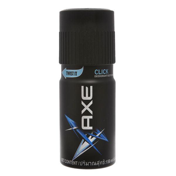  Xịt khử mùi AXE Click chai 150ml 