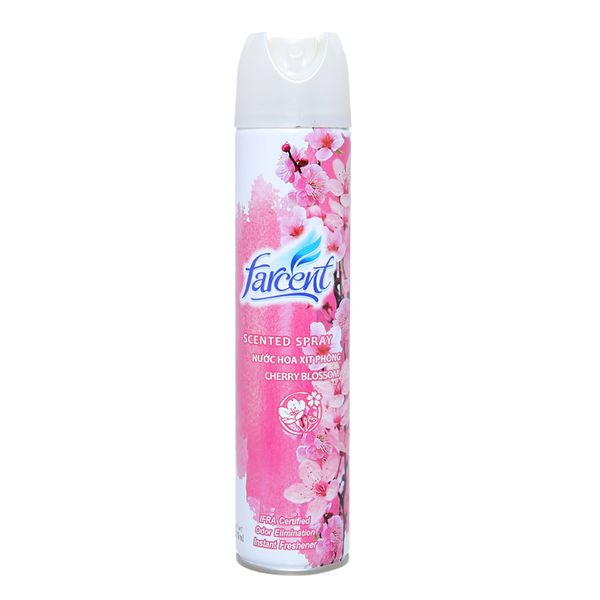  Xịt phòng Farcent hương hoa anh đào chai 320ml 