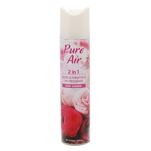  Xịt phòng Pure Air hương hoa hồng say đắm chai 280ml 