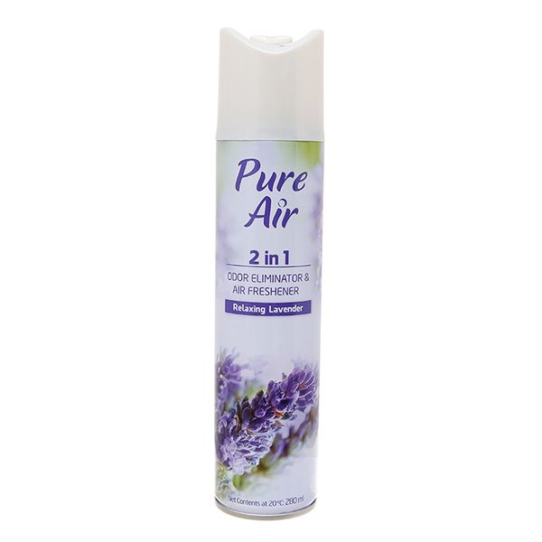  Xịt phòng Pure Air hương lavender chai 280ml 