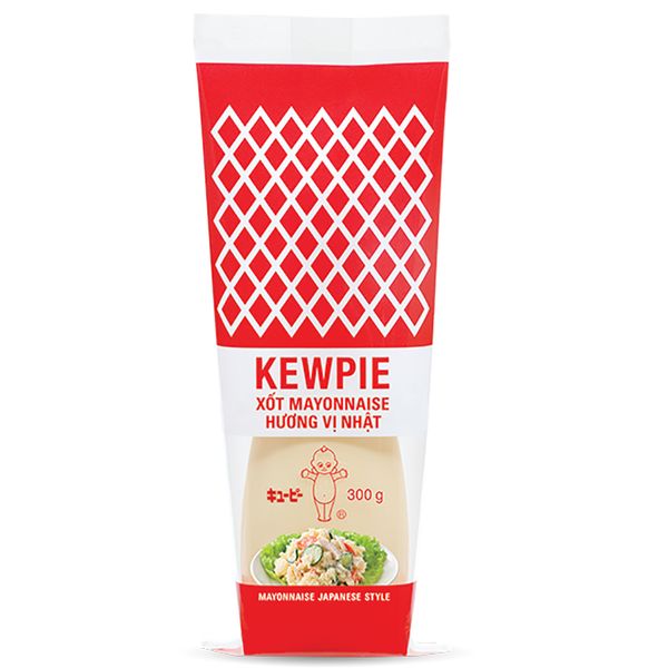  Xốt mayonnaise Kewpie hương vị Nhật chai 300 g 