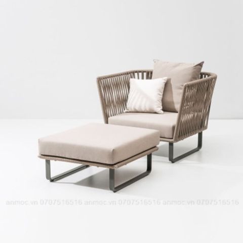  Đôn Sofa Đan Dây Ngoài Trời AM-006 