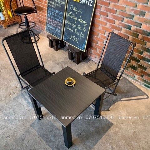  Ghế Cafe Sắt Gấp Gọn Sơn Tĩnh Điện 