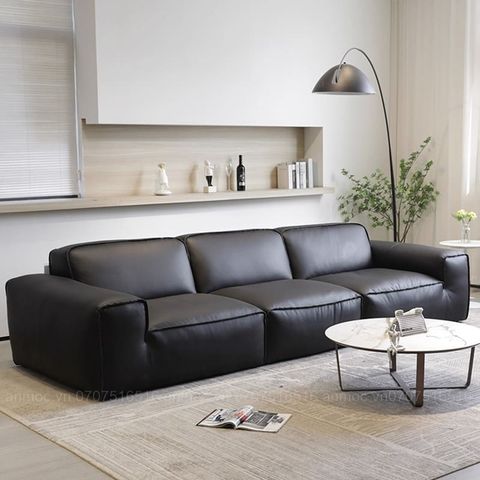  Sofa Băng Ba Hiện Đại Bọc Da Cao Cấp AM_B011 