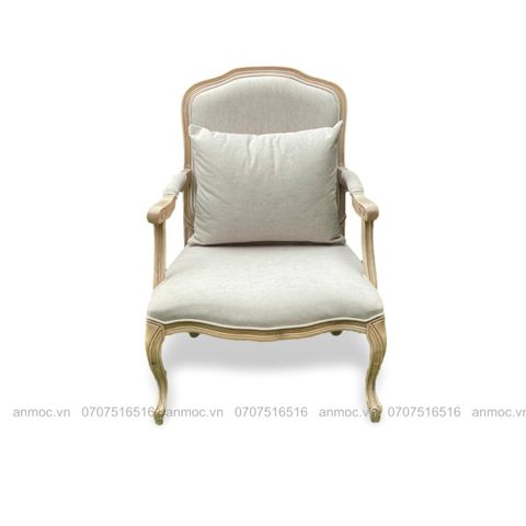 GHẾ SOFA LOUIS XVI ĐƠN CÓ TAY