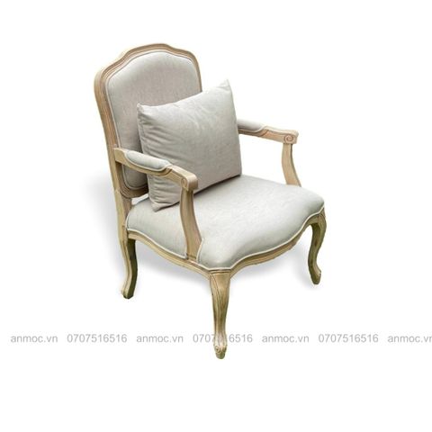 GHẾ SOFA LOUIS XVI ĐƠN CÓ TAY 