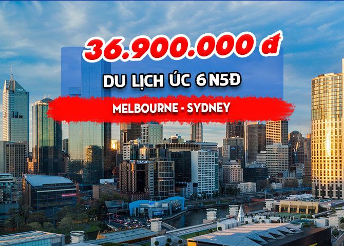 TOUR ÚC: MELBOURNE - SYDNEY (6N5Đ)