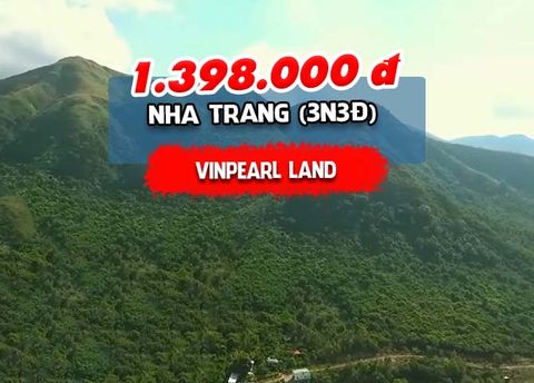  TOUR KHÁNH HÒA: NHA TRANG - VINPEARL LAND (3N3Đ) 