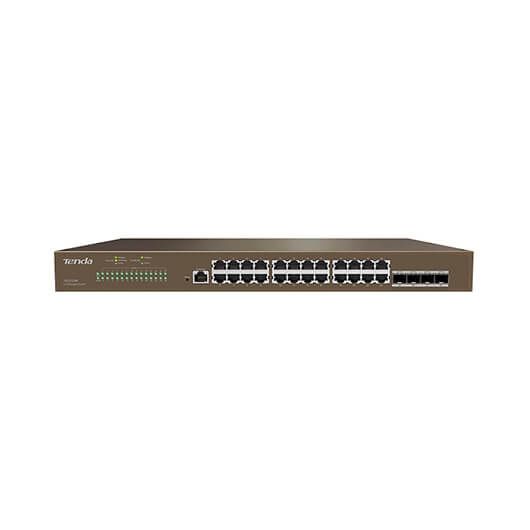 Bộ chia mạng Tenda TEG1024D 24 cổng Gigabit 10/100/1000Mbps Vỏ Kim Loại