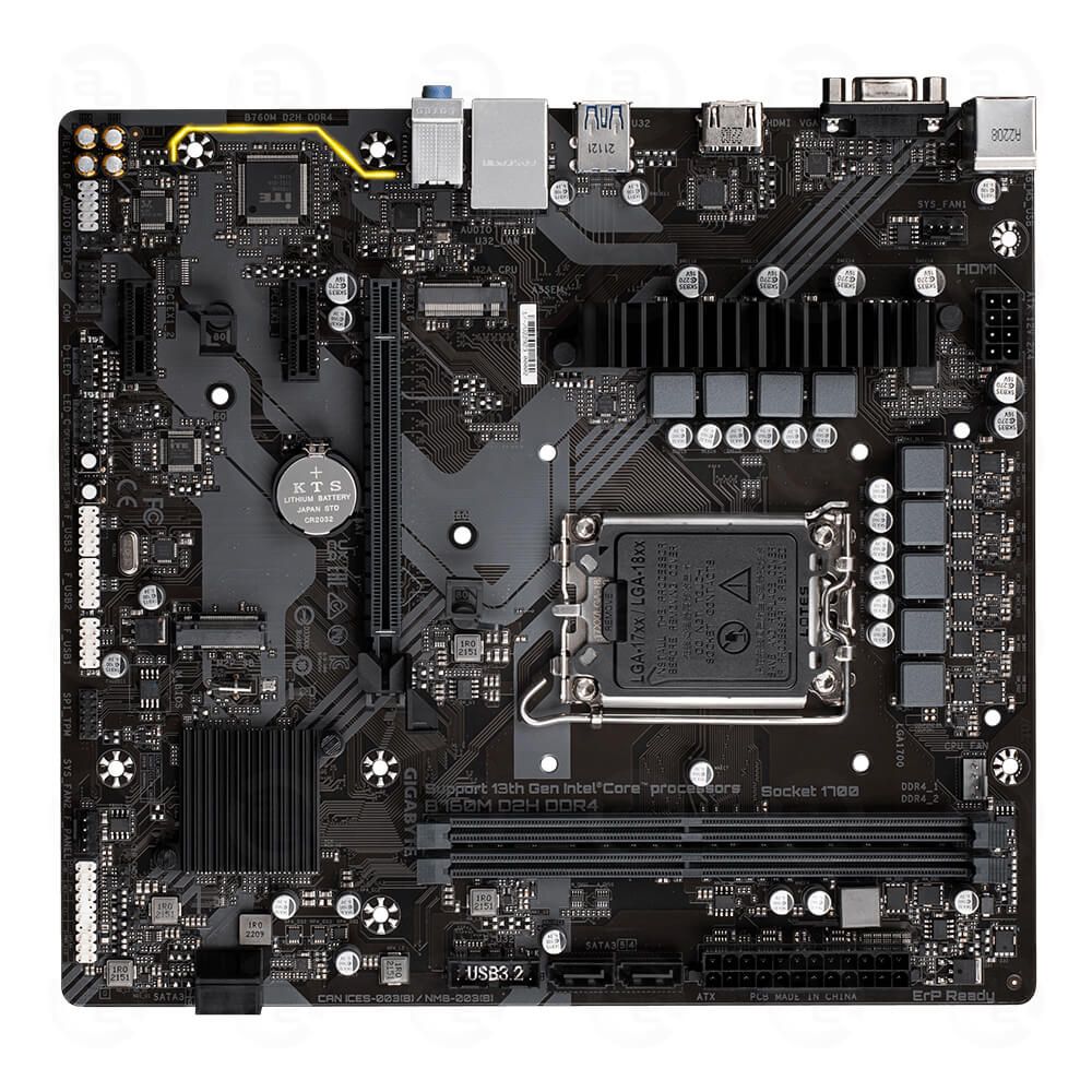 Mainboard Gigabyte B760M D2H DDR4