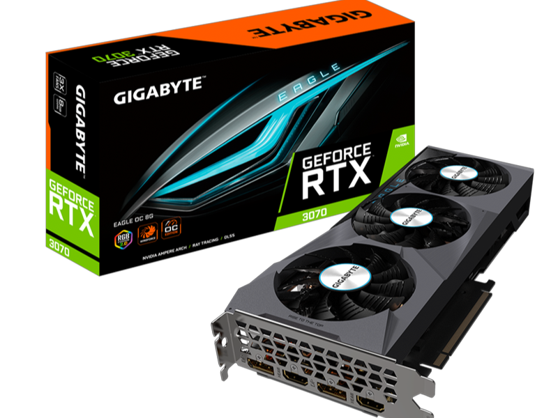 VGA Gigabyte RTX 3070Ti 8G GDDR6X Gaming OC (GV-N307TGAMING OC-8GD)