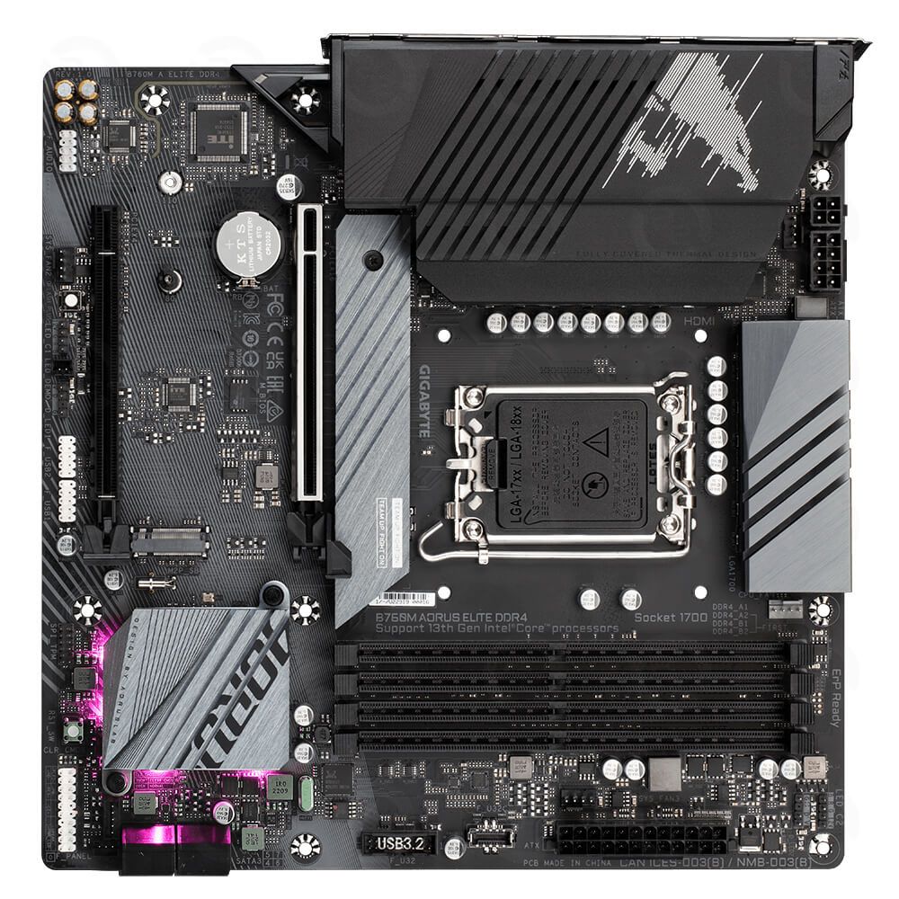 Mainboard Gigabyte B760M AORUS ELITE DDR4