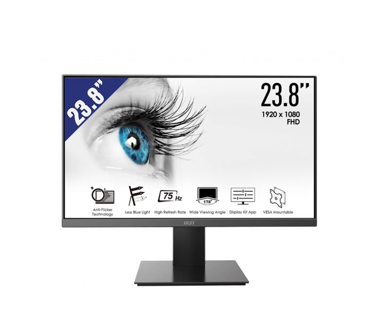 Màn hình LCD MSI PRO MP241X (1920 x 1080/VA/75Hz/8 ms)