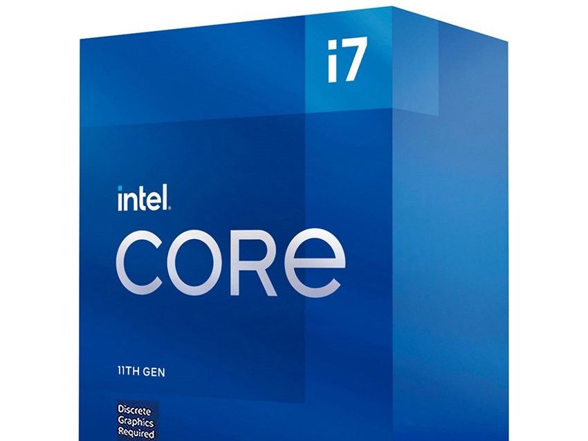 CPU Intel Core i7-11700F (2.5GHz turbo up to 4.9Ghz, 8 nhân 16 luồng, 16MB Cache, 65W)