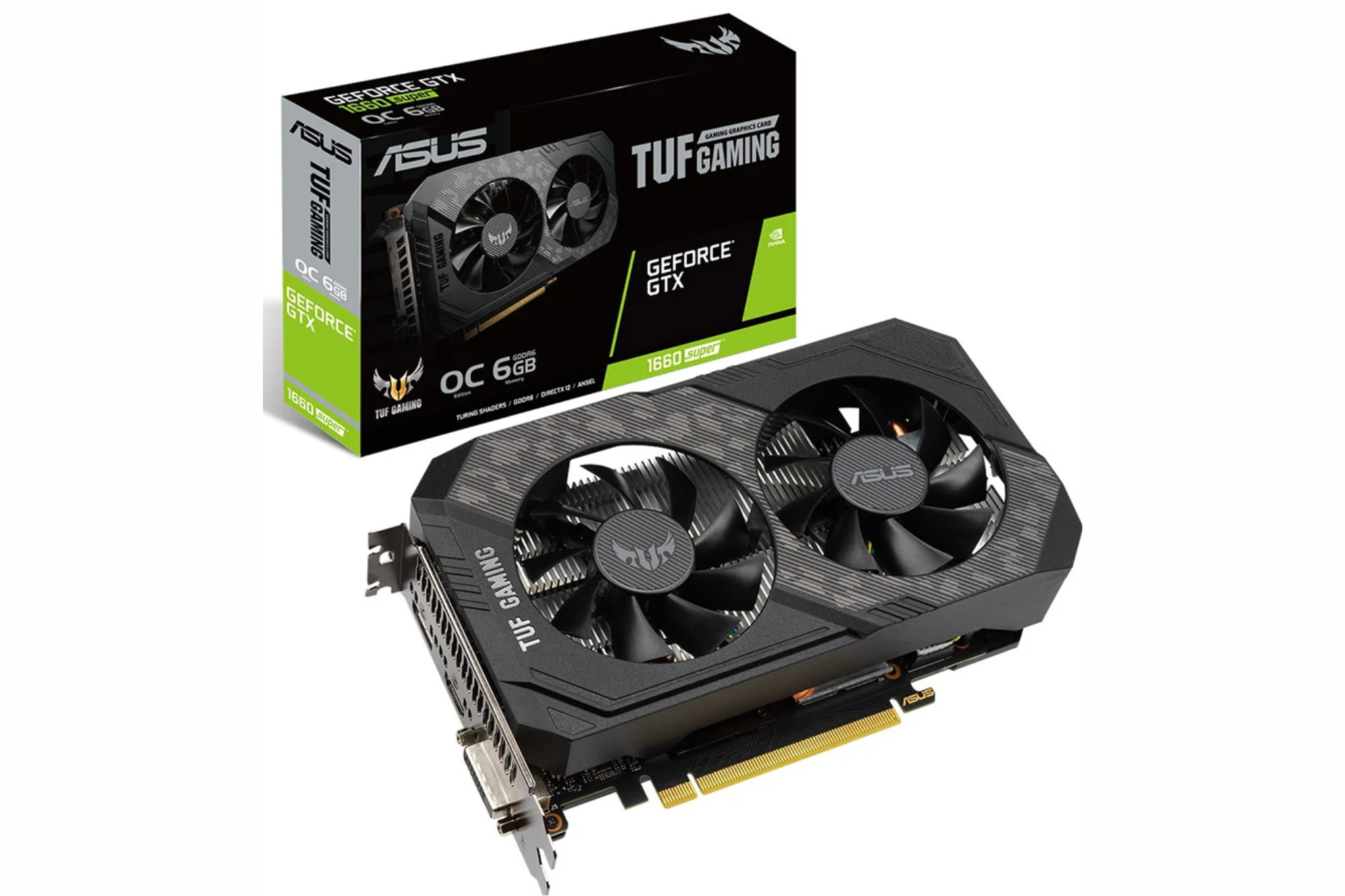 Card màn hình ASUS TUF Gaming GeForce GTX 1660 SUPER OC Edition 6GB GDDR6