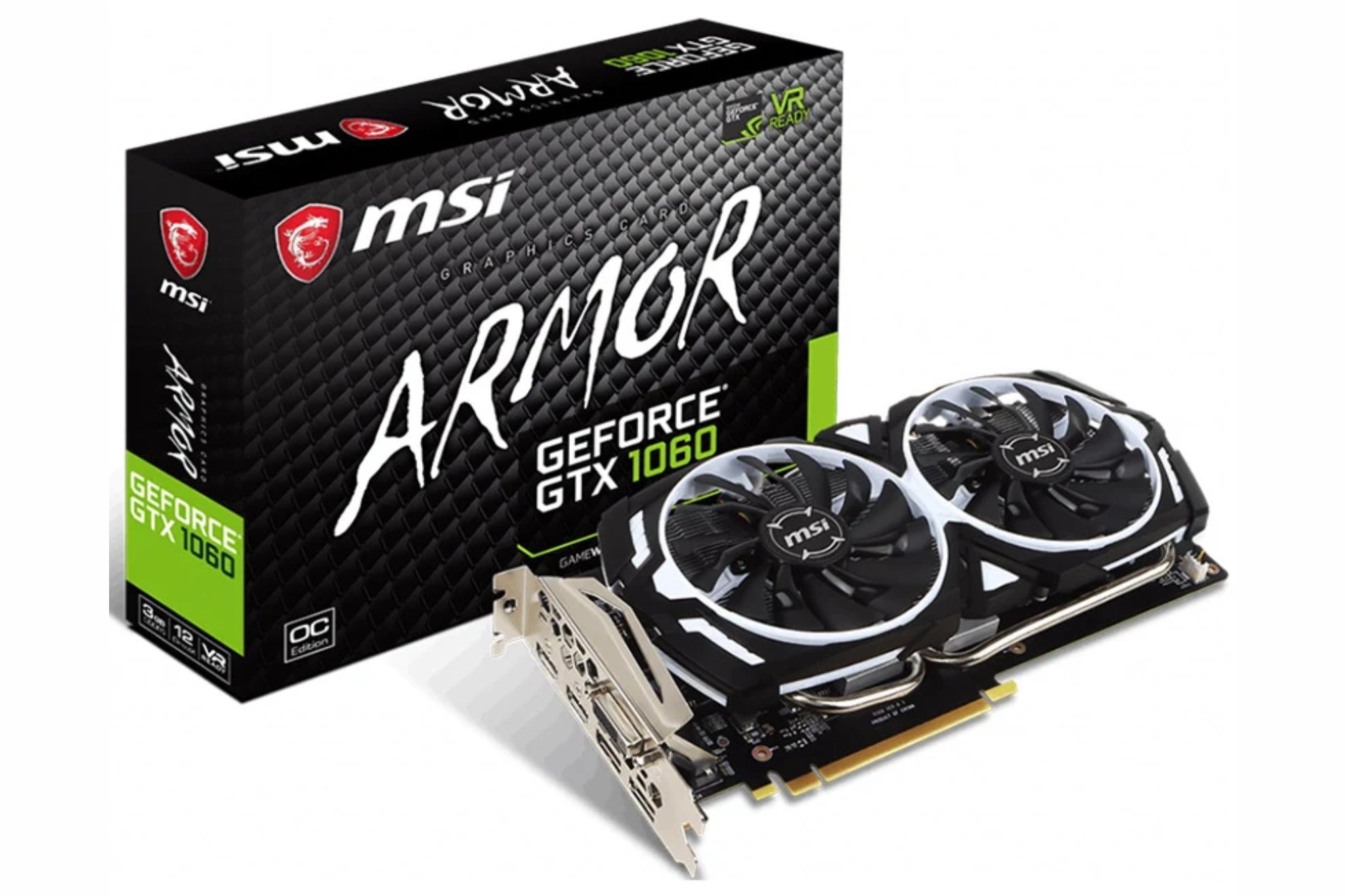 Card màn hình MSI GeForce GTX 1060 3GB GDDR5 ARMOR OCV1