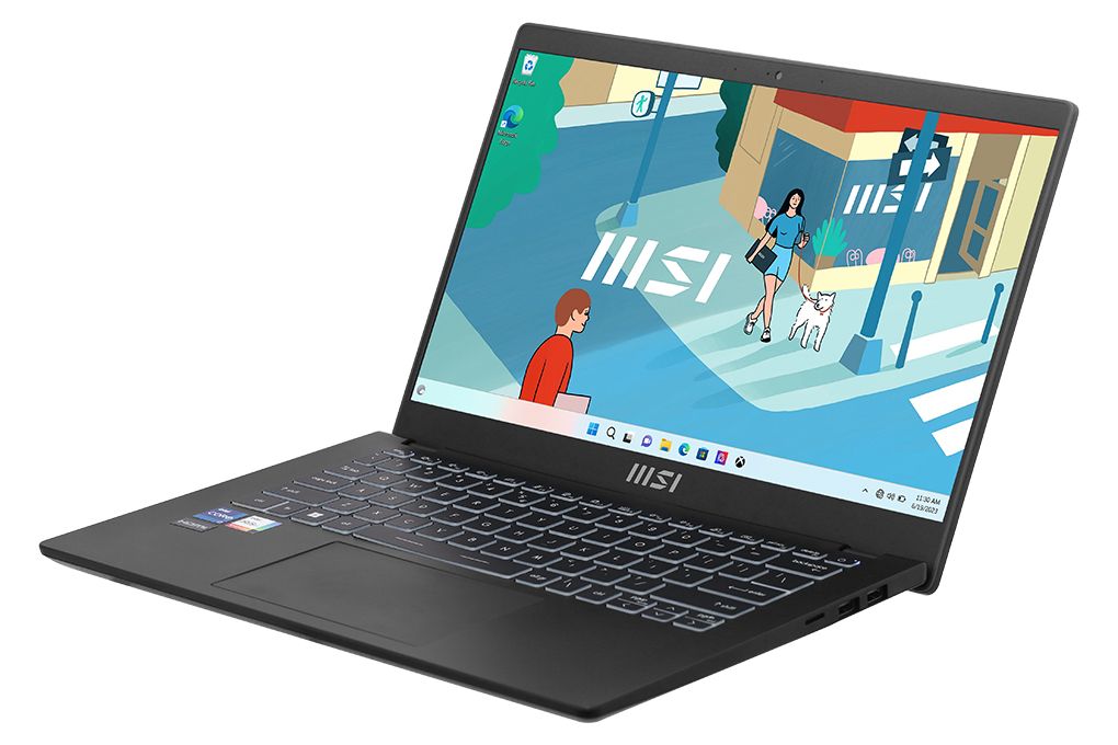 Laptop MSI Modern 14 C13M-607VN (i7-1355U/RAM 16GB/512GB SSD/ Windows 11)