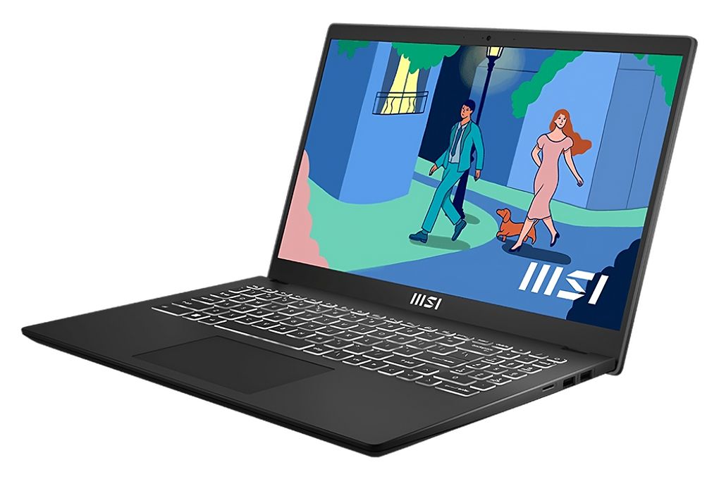 Laptop MSI Modern 15 B12MO-487VN (Core i7-1255U | 16GB | 512GB | Iris Xe Graphics | 15.6 inch FHD | Win 11 | Black)