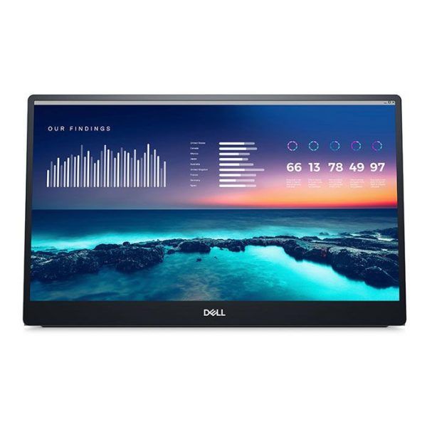 Dell C1422H 14" Full HD LCD Monitor - 16:9 - Silver