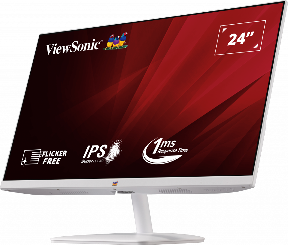 Màn Hình ViewSonic VA2432-H-W (23.8 inch - FHD - IPS - 100Hz - 1ms - FreeSync - EcoMode)