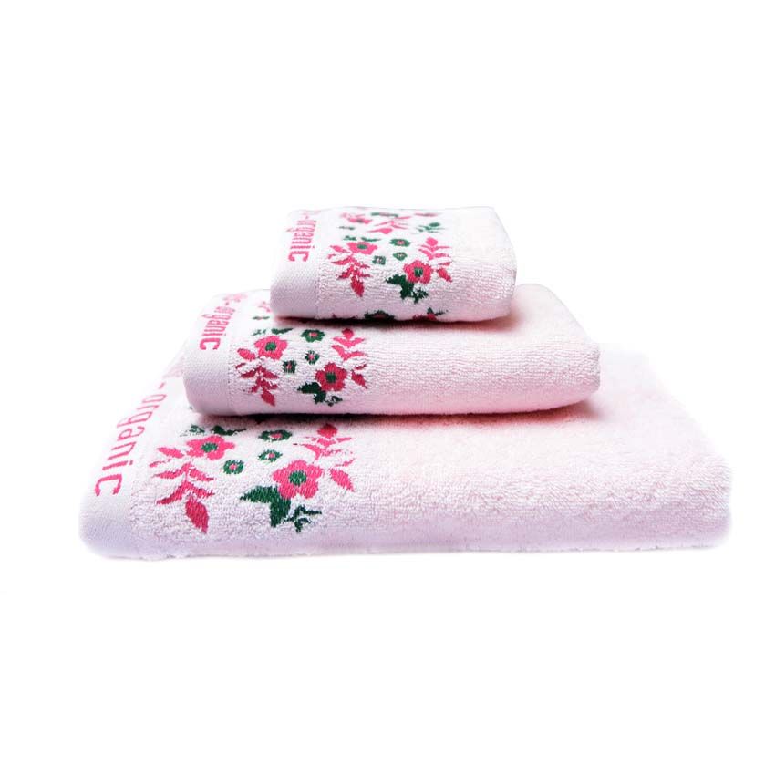 01 khăn tay cao cấp Mollis Organic HM1P 28 x 45 cm